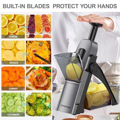 Safe Mandoline Slicer for Kitchen