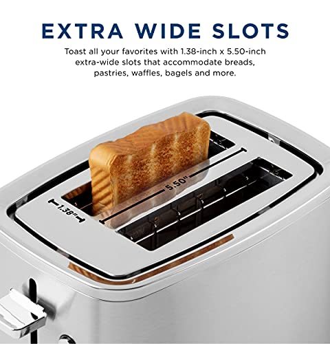 2 Slice Stainless Steel Toaster