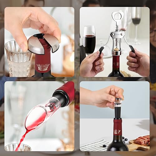 Corkscrew Wine Bottle Opener Wine Accessories Gift Set