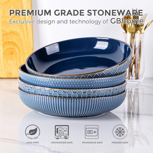 8.5'' Large Pasta Bowls (4 Count)