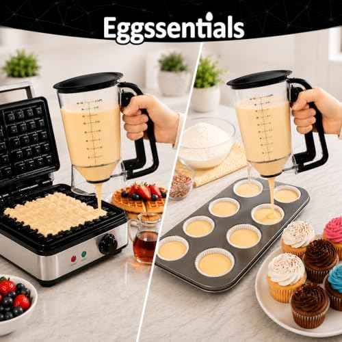 Pancake Batter Dispenser with 5
