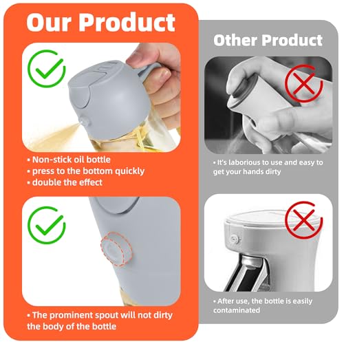 16oz 470ml Glass Olive Oil Sprayer for Cooking