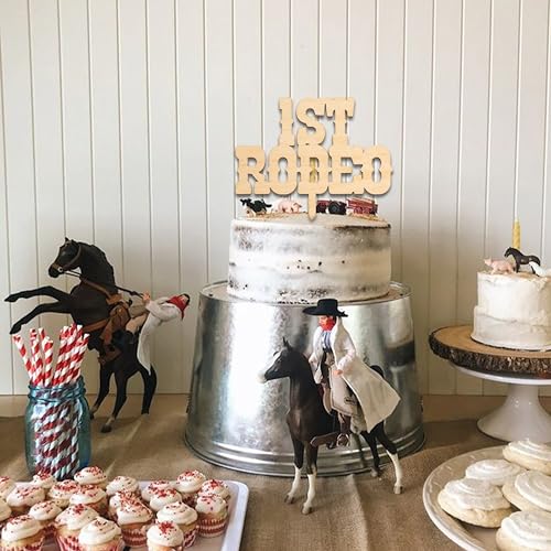 My First Rodeo Cake Topper
