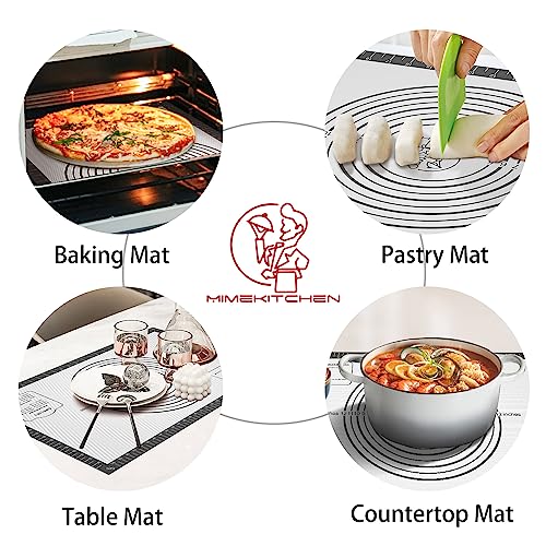 Non Stick Silicone Pastry Mat for Dough Rolling