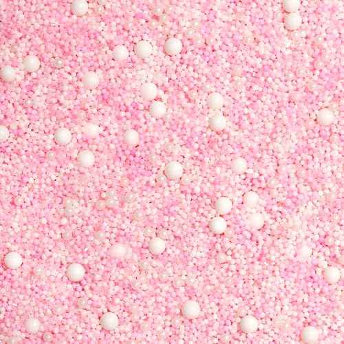 Bubble Bath Pastel Pink & White Sprinkles 1 Pack