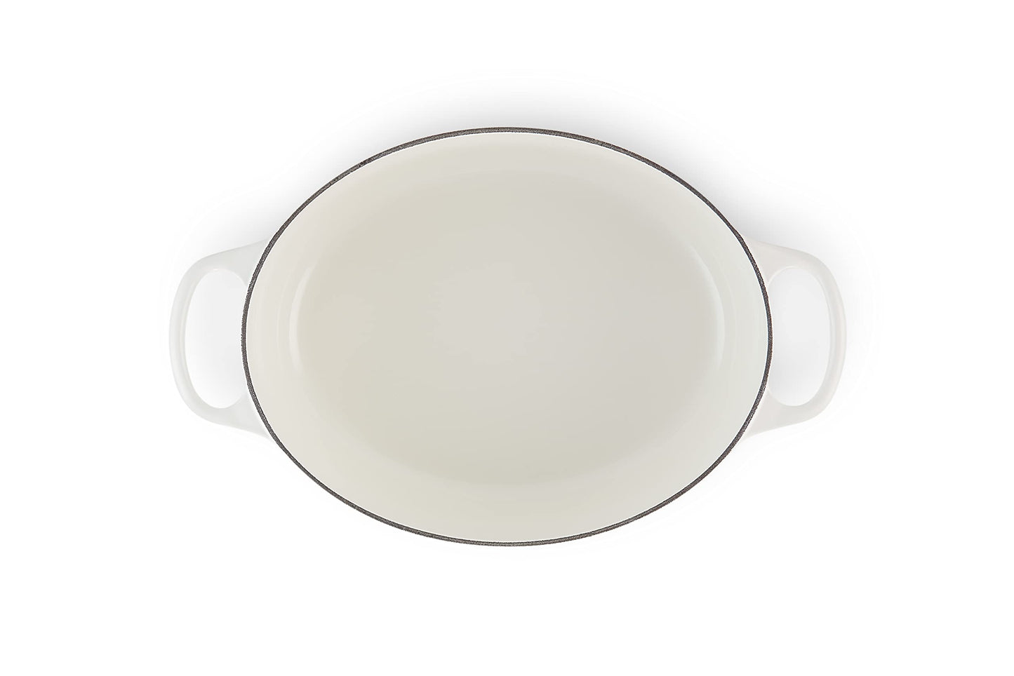 Enameled Cast Iron Oval Dutch Oven