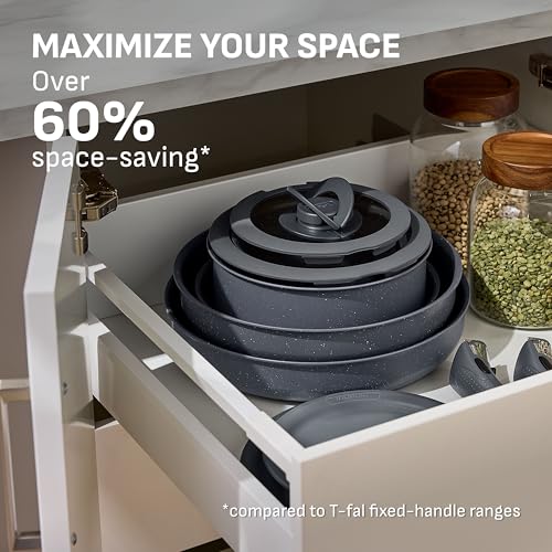 Ingenio Essentials Cookware Set with Detachable