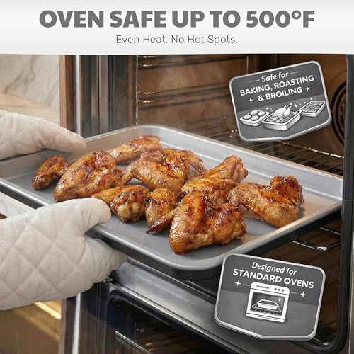 6 Pc Stackable Baking Pans Set (6 Count)