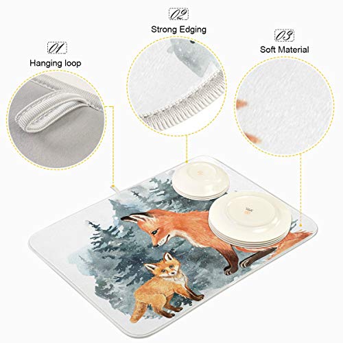 Super Absorbent Dish Drying Mat