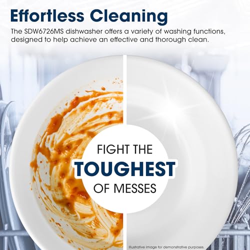 SDW6726MS 24 inch Stainless Steel Dishwasher
