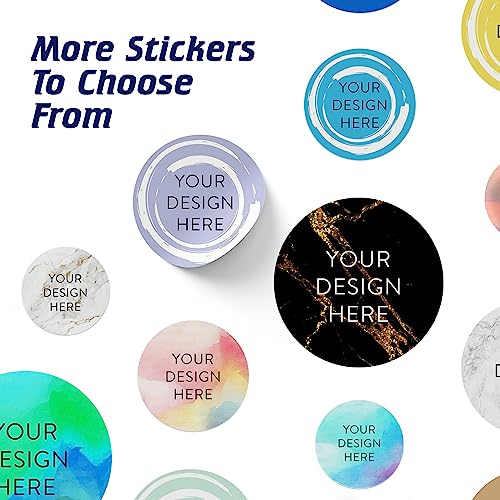 100 Custom Vinyl Stickers (100 Count)