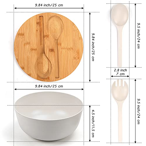 Large Salad Bowl with Lid