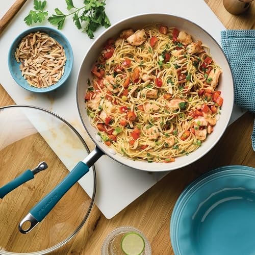 Cucina Ceramic Nonstick Stir Fry Pan and Lid