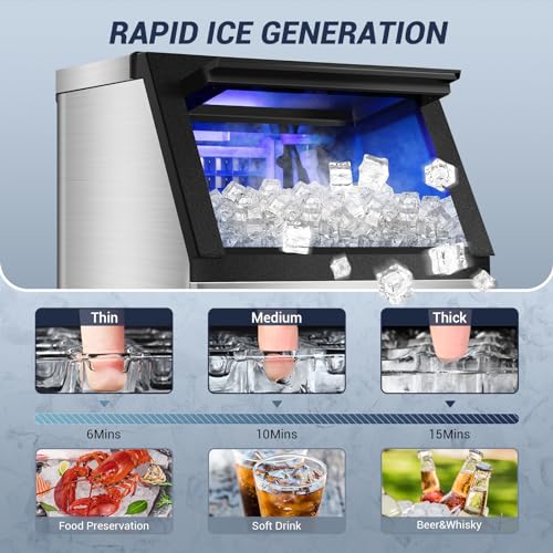 Commercial Ice Maker Machine 120LBS