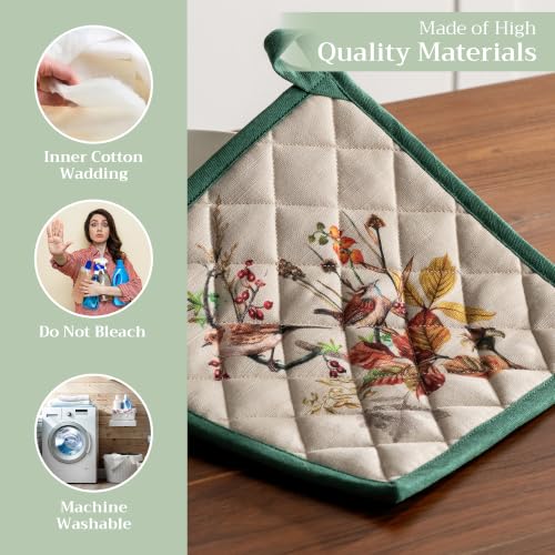 Pot Holders 100% Cotton Potholders (2 Count)