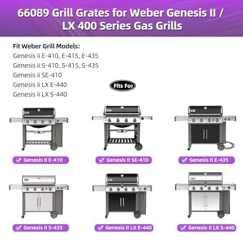 9MM Genesis ii Grill Grates for Weber Genesis ii E