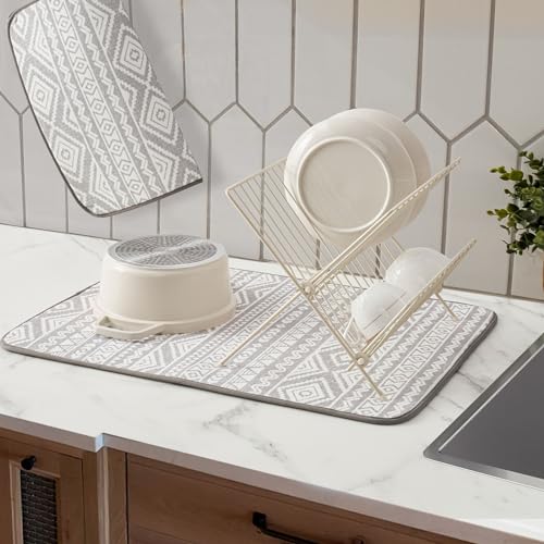 Dish Drying Mats 2 Pack (2 Count)