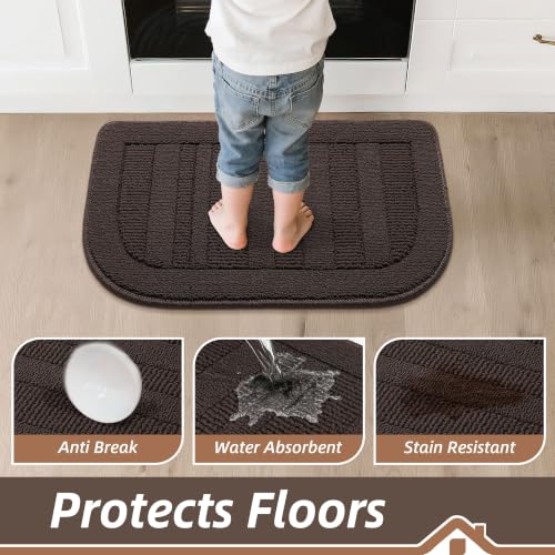 30x18 Inch Kitchen Rugs Non Slip Washable Kitchen Sink Rug