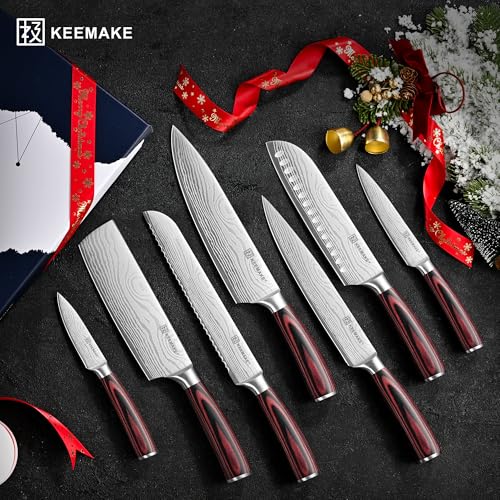 7 Pieces Kitchen Knife Set (7 Count)