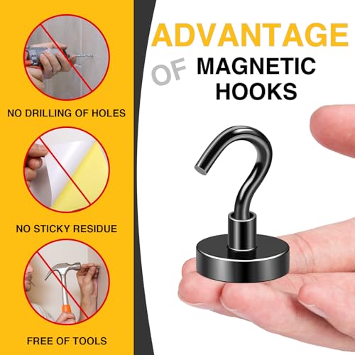 Magnetic Hooks (10 Count)
