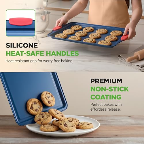 Nonstick 3 Piece Baking Pans Set (3 Count)