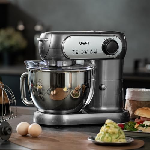 Stand Mixer 3.5QT&6QT Bowls Mixers Kitchen Electric Stand Mixer Gray