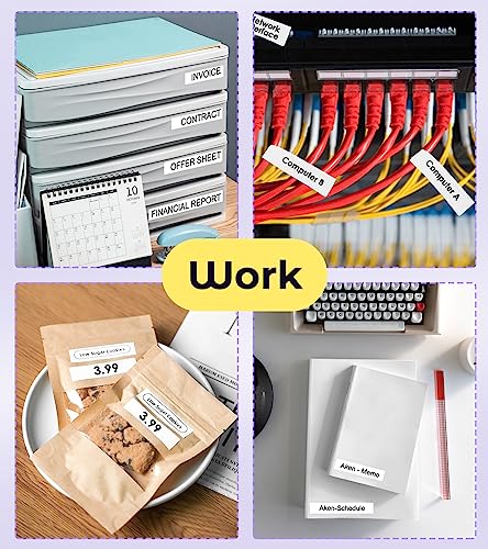 Label Maker Machine with Tapes (4 Count)