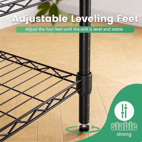 4 Tier Wire Shelf