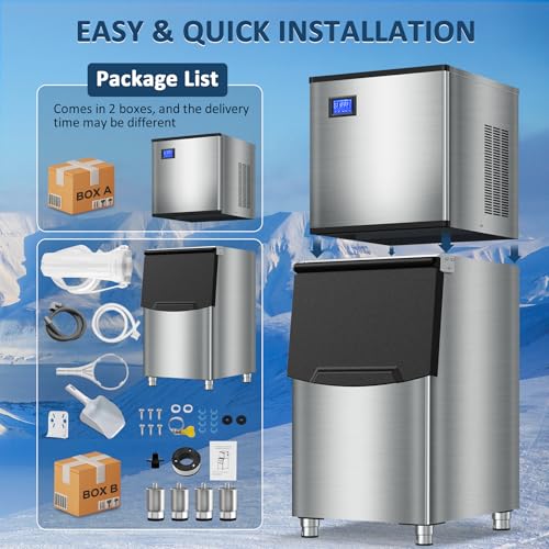 Commercial Ice Maker Machine 500LBS