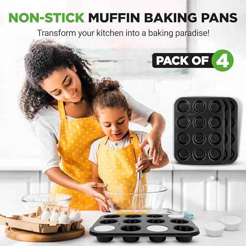 Muffin Pans for Baking 4 (4 Count)