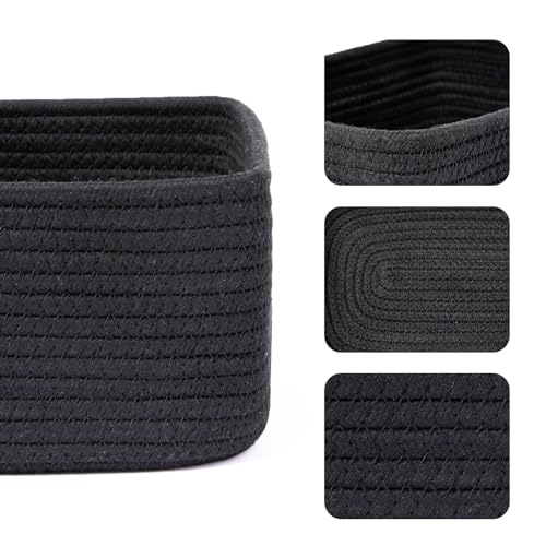 Small Storage Baskets for Organizing (4 Count)