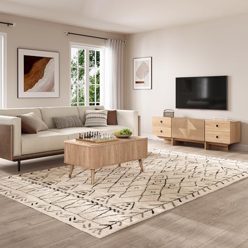 Lift Top Coffee Table with Storage for Living Room