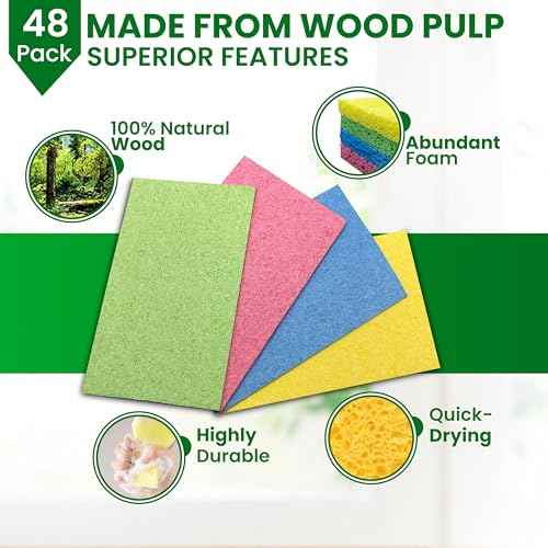 Cellulose Sponges (48 Count)