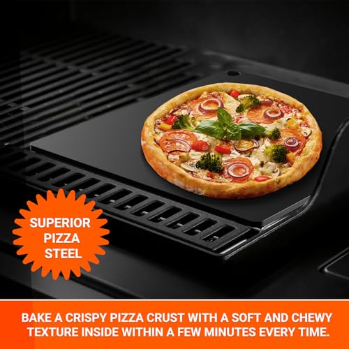 16"x14" Pizza Steel Baking Sheet for Oven BBQ Grill