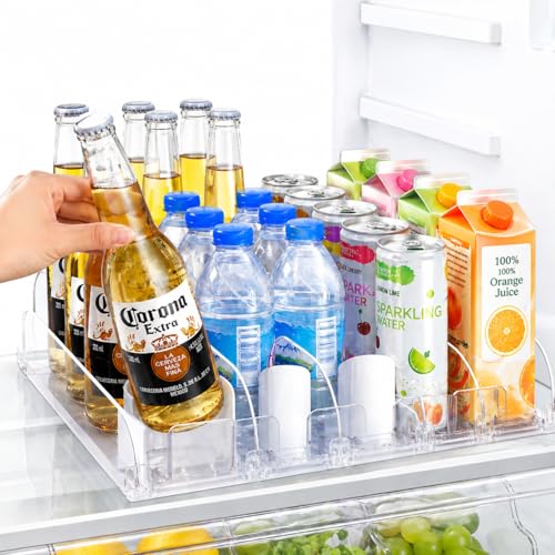 Stackable Soda Can Organizer for Refrigerator