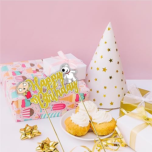 Stewe Grifin Happy Birthday Cake Topper