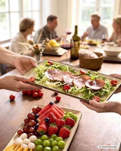 Serving Platters Set of 3 Sizes (3 Count)