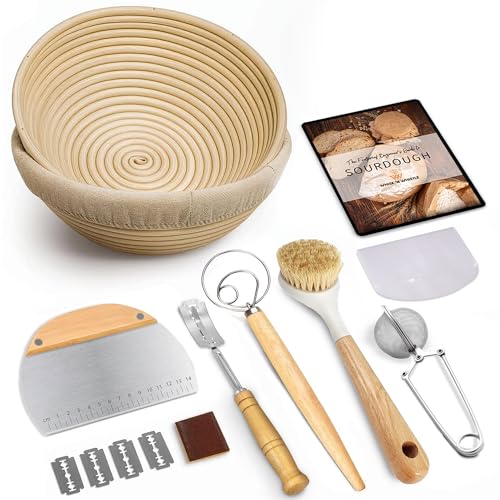 Banneton Bread Proofing Basket Set (2 Count)