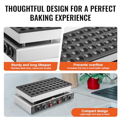 110V Mini Dutch Pancake Baker