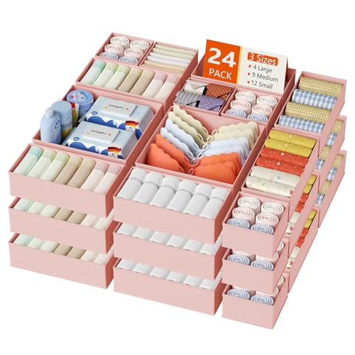 Drawer Organizer Clothes (24 Count)