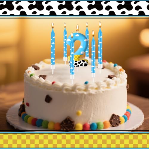 13PCS Toy Inspire Game Story Birthday Candles Set for Kids (13 Count)