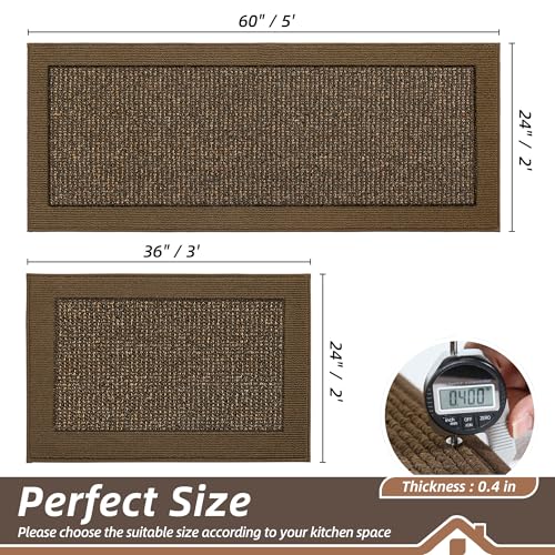 Kitchen Rugs Set of 2 (32 Sq Ft)