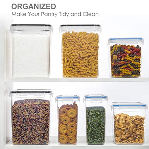 Medium Food Storage Containers with Lids Airtight 3.6L (3 Count)