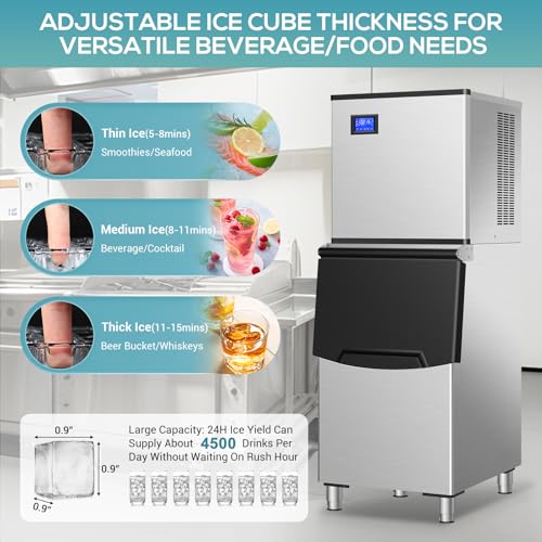 Commercial Ice Maker Machine 400Lbs