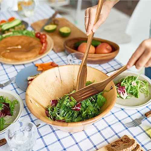 12 Piece Wooden Spoons for Cooking (12 Count)