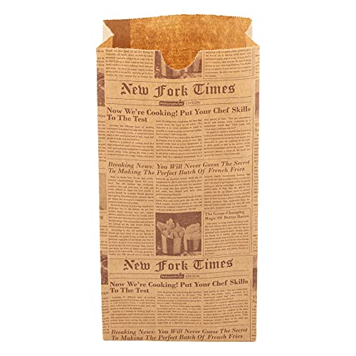 Bag Tek 2 Lb Disposable Lunch Bags 100 Sturdy Take Out Bags (100 Count)