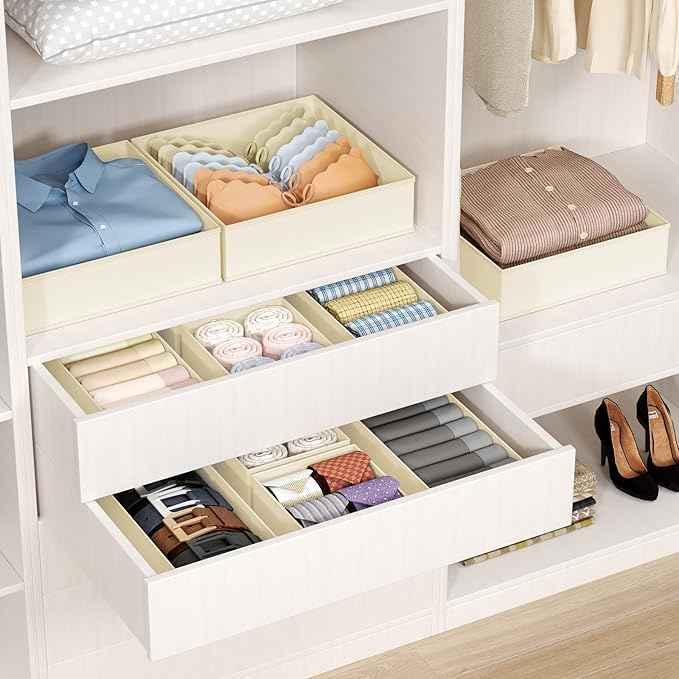 Drawer Organizer Clothes 16 Pack (16 Count)
