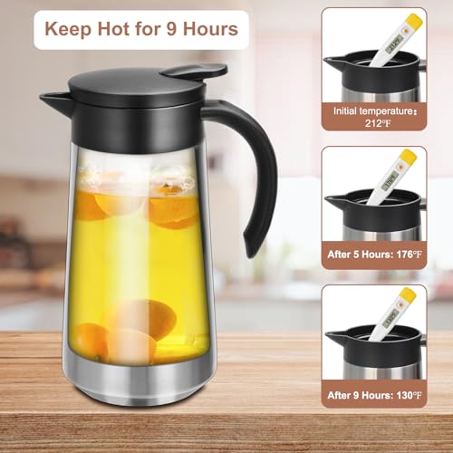 28oz Small Coffee Carafe Insulated Coffee Pot (2 Count)