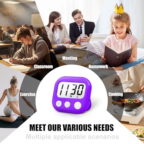 Digital Kitchen Timers for Cooking (2 Count)