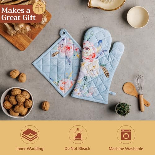Maison d'Hermine Oven Gloves 100% Cotton Oven Mitt
